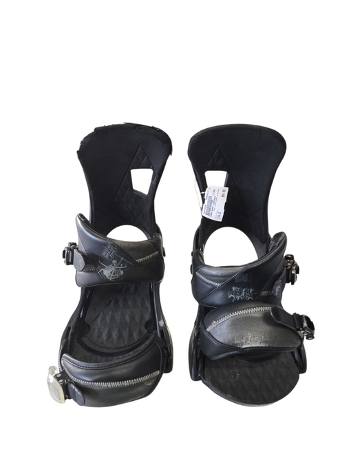 Vist Large View of Product Image Which is Used COBRA SHARK BINDINGS Mens Binding Only Black LG