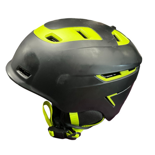 Vist Large View of Product Image Which is Used Anon Snowsport Helmet Adult Black And Optic Yellow XL