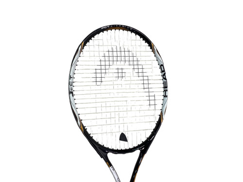 Vist Large View of Product Image Which is Used Head PCT TITANIUM TI.ELITE Adult Tennis Racquet Black 4"