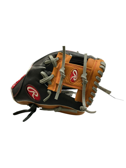 Vist Large View of Product Image Which is Used Rawlings R9 SERIES BB/SB Glove RH Throw Grey 11 1/4"