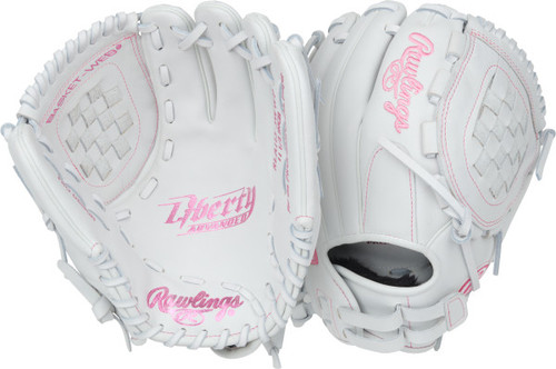 Vist Large View of Product Image Which is Rawlings Liberty Advanced Fastpitch Glove 11.5" RHT #RLA115-3WWP
