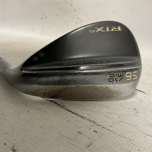 Used Cleveland RTX4 Golf Wedge Mens RH Black 56 Degree 11855-S000191629 Vist Large View of Product Image Which is Used Cleveland RTX4 Golf Wedge Mens RH Black 56 Degree