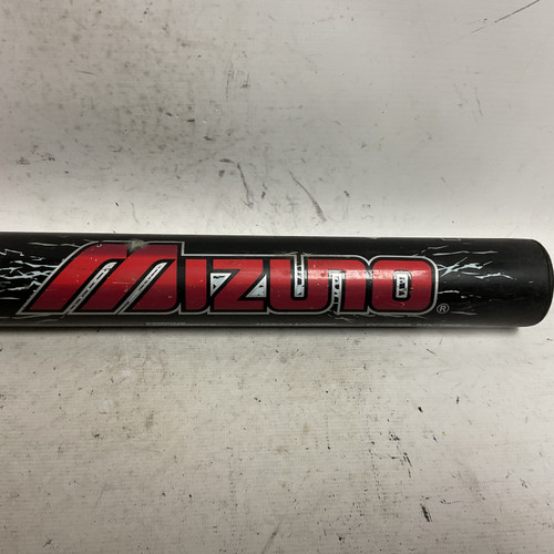 Vist Large View of Product Image Which is Used Mizuno Craze 340224 Slowpitch Bat Black And Red 34"