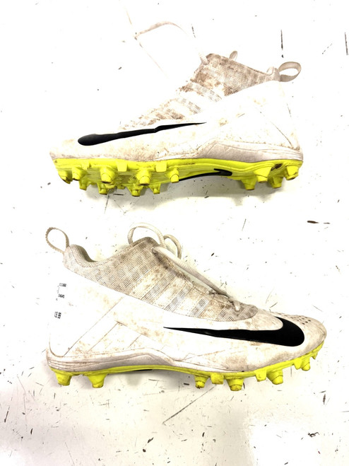 Vist Large View of Product Image Which is Used Nike LAX Cleats Mens White Senior 5.5