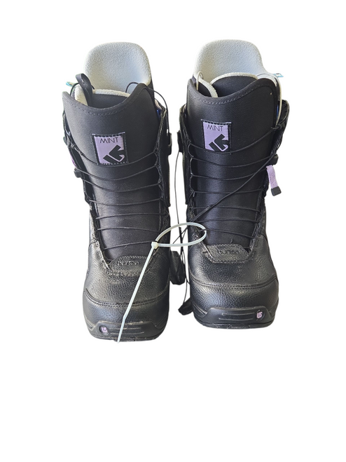Vist Large View of Product Image Which is Used Burton MINT Womens Snowboard Boots Black Senior 7