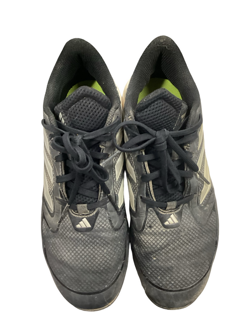 Vist Large View of Product Image Which is Used Adidas PURE HUSTLE BB/SB Cleats Black Senior 8
