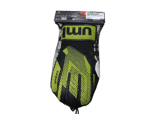 Vist Large View of Product Image Which is USED Umbro JR GOALIE GLOVES Soccer Goalie Gloves Black 7