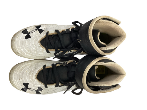Vist Large View of Product Image Which is Used Under Armour BH BB/SB Cleats Black Junior 05.5