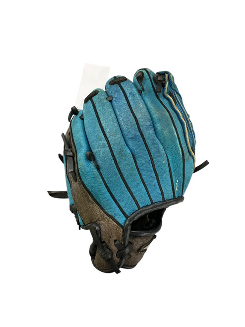 Vist Large View of Product Image Which is Used Mizuno POWER CLOSE PROSPECT BB/SB Glove RH Throw Royal Blue 9 1/2"