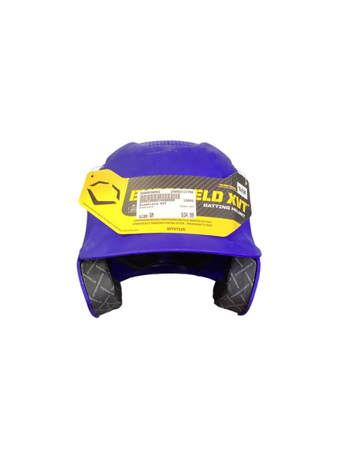 Vist Large View of Product Image Which is Used Evoshield XVT Batting Helmet w/Mask Small/Medium