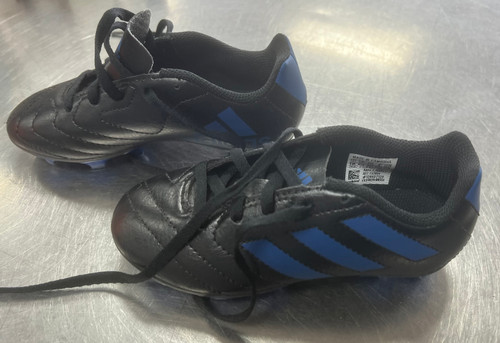 Vist Large View of Product Image Which is Used Adidas Soccer Cleats Black Youth 11.0