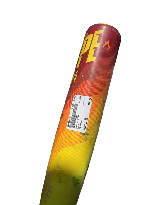 Vist Large View of Product Image Which is Used Easton HYPE BB/SB USSSA 2 3/4 Bat 31"