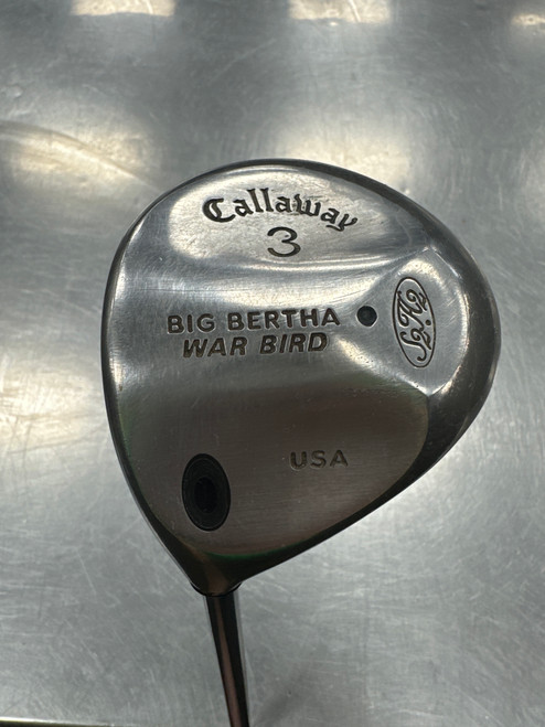Vist Large View of Product Image Which is Used Callaway BIG BERTHA WAR BIRD Mens Fairway Wood LH 3 Wood