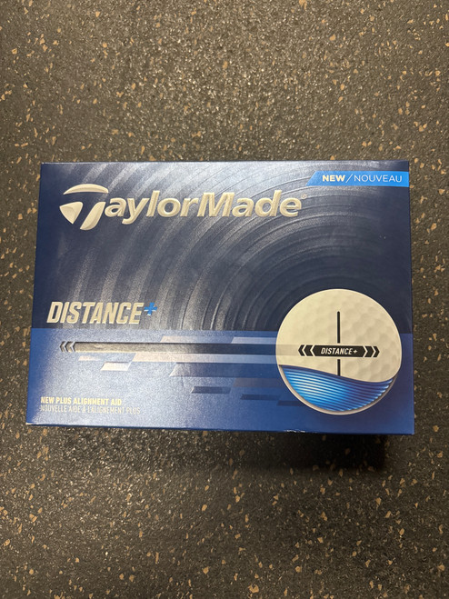 Vist Large View of Product Image Which is Used Taylormade DISTANCE + 12 PACK 12 Pack - Golf Balls
