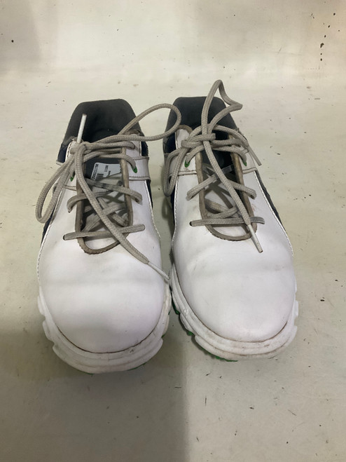 Vist Large View of Product Image Which is Used Foot Joy Jr Golf Shoes White Junior 02