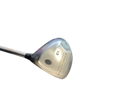 Vist Large View of Product Image Which is Used Callaway BB STEELHEAD Mens Fairway Wood RH 3 Wood