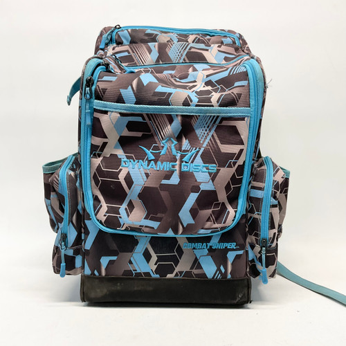 Vist Large View of Product Image Which is Used Dynamic Discs COMBAT SNIPER Disc Golf Backpack Grey