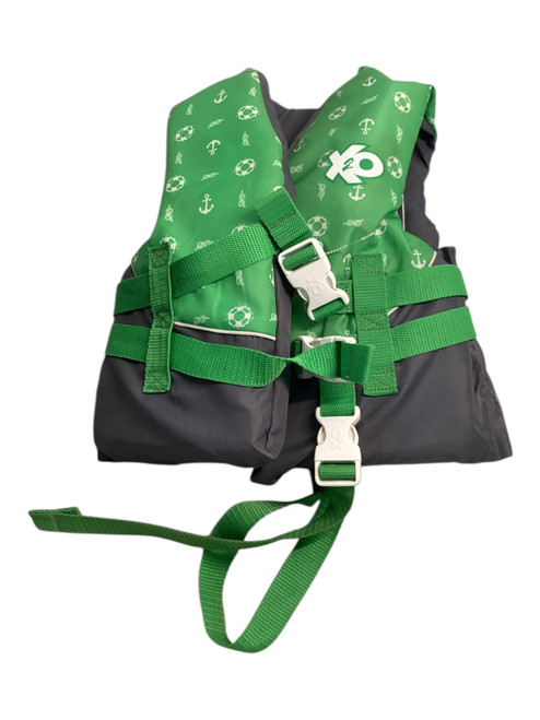 Vist Large View of Product Image Which is Used Youth PFD Green SM