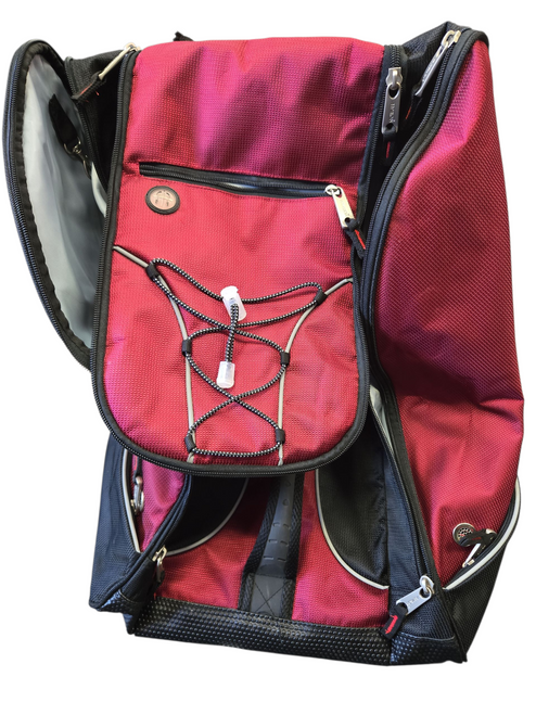 Vist Large View of Product Image Which is Used Ski Boot Bag Maroon