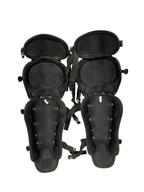 Vist Large View of Product Image Which is Used Adidas BLACK Catchers Leg Guards Black Adult