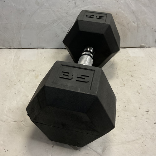 Vist Large View of Product Image Which is Used Hex Dumbbell 35 lb
