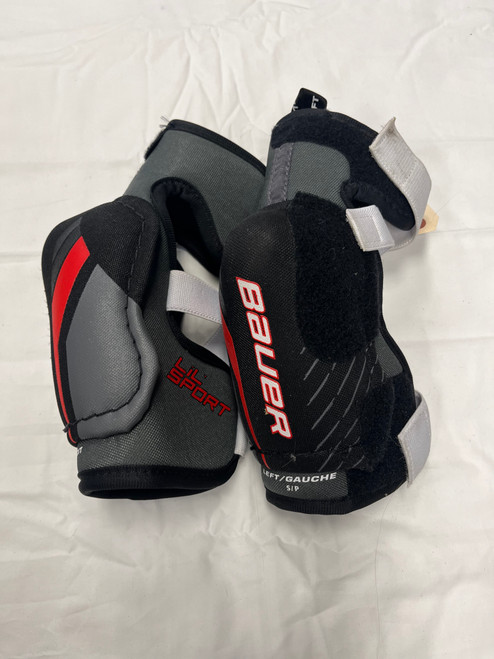 Vist Large View of Product Image Which is Used Bauer LIL SPORT Junior Elbow Pads SM