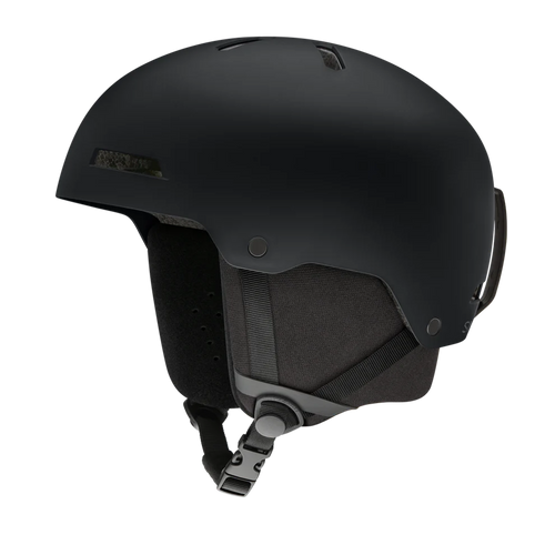 Vist Large View of Product Image Which is New Smith Rodeo Jr. 2026 Kids' Snow Helmet Black- MD