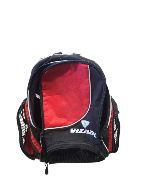 Vist Large View of Product Image Which is Used Vizari Soccer Player Sackpack Red