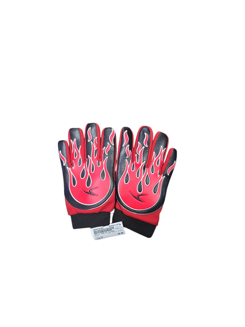 Vist Large View of Product Image Which is Used Score GOALIE GLOVES Soccer Goalie Gloves Red 6