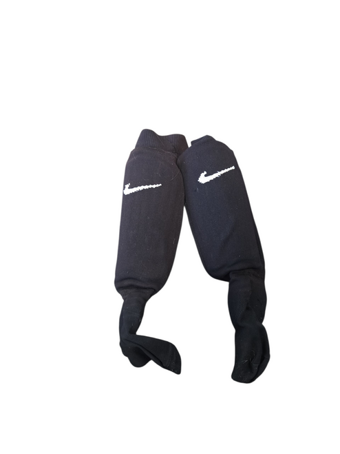 Vist Large View of Product Image Which is Used Nike Soccer Shin Guards Junior Black L/XL