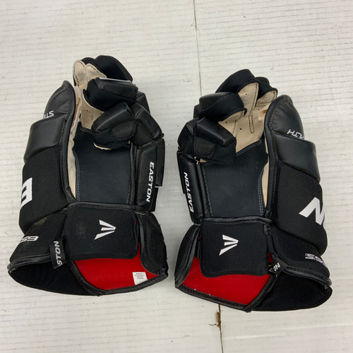 Vist Large View of Product Image Which is Used Easton STEALTH 65S Senior Gloves Black 15"