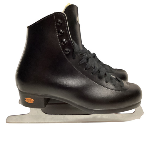Used Riedell 115B Mens Figure Skate Black Senior 5.5 11816-S000276566 Vist Large View of Product Image Which is Used Riedell 115B Mens Figure Skate Black Senior 5.5