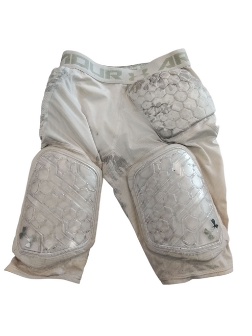 Vist Large View of Product Image Which is Used Under Armour FB Girdles White MD