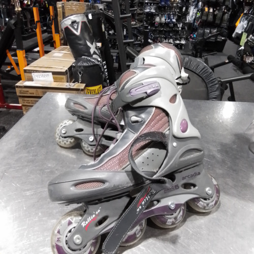 Vist Large View of Product Image Which is Used ROLLIN ON ARCADIA Senior Rec Fitness Skates Grey Senior 9
