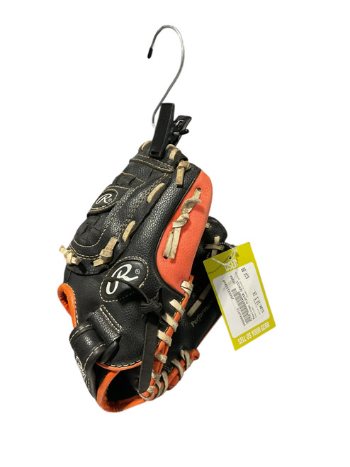 Vist Large View of Product Image Which is Used Rawlings PLAYER SERIES BB/SB Glove RH Throw Orange 10 1/2"