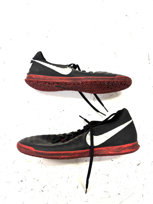 Vist Large View of Product Image Which is Used Nike Soccer Indoor Shoes Black Senior 10