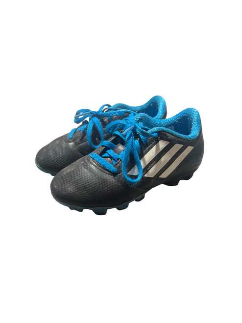 Vist Large View of Product Image Which is Used Adidas Soccer Cleats Black Youth 11.0