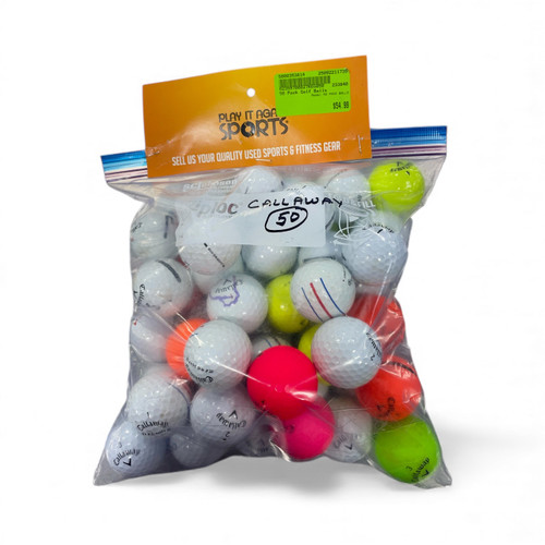 Vist Large View of Product Image Which is Used 50 PACK BALLS Golf Accessory