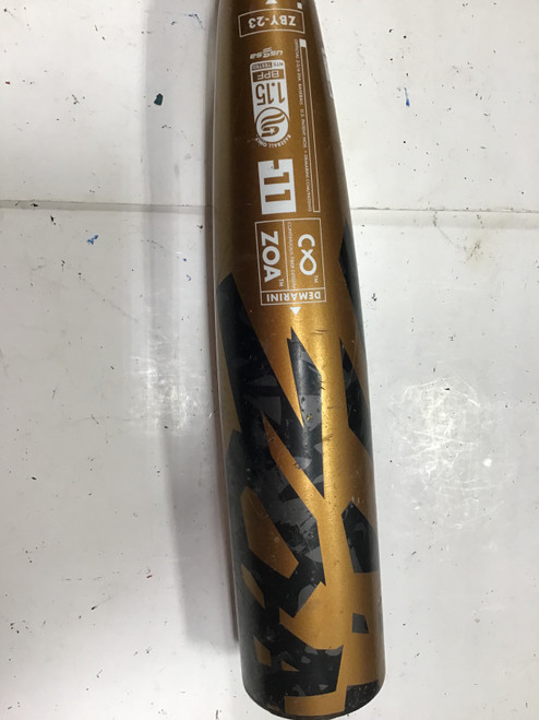 Used Demarini ZBY-23 BB/SB USSSA 2 3/4 Bat 27" 10242-S000275602 Vist Large View of Product Image Which is Used Demarini ZBY-23 BB/SB USSSA 2 3/4 Bat 27"