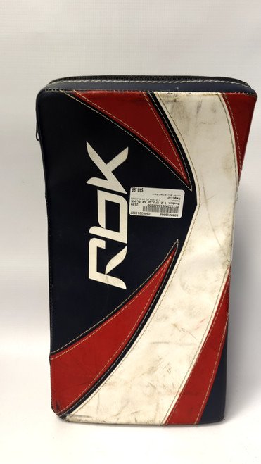 Vist Large View of Product Image Which is Used Reebok 7.0 XPULSE SR BLOCKER Senior Goalie Blocker White/Red/Navy