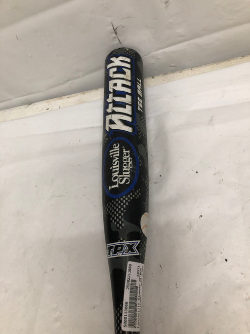 Vist Large View of Product Image Which is Used Louisville Slugger ATTACK BB/SB T-Ball Bat 24"