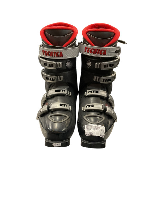 Vist Large View of Product Image Which is Used Tecnica TI-8 INNOTEC SZ 28.5 Mens DH Ski Boot Black 285 MP - M10.5 - W11.5