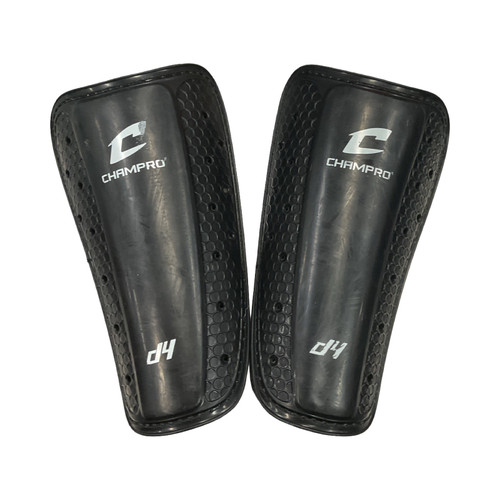 Vist Large View of Product Image Which is Champro Soccer Shin Guards Junior Black MD