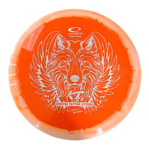 Vist Large View of Product Image Which is Used Latitude 64 KRISTIN TATTAR Disc Golf Driver Grey 175g