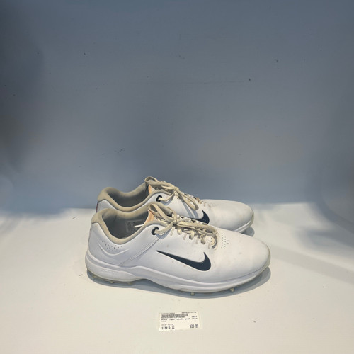 Vist Large View of Product Image Which is Used Nike Mens Golf Shoes White Senior 11