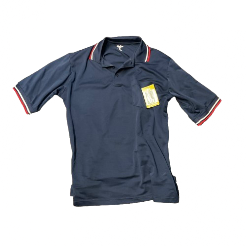 Vist Large View of Product Image Which is Used Rawlings UMPIRE SHIRT Umpire Accessories Navy Blue MD
