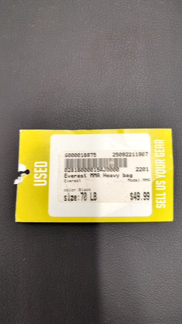 Vist Large View of Product Image Which is Used Everest MMA Boxing Heavy Bag Black 70 lb