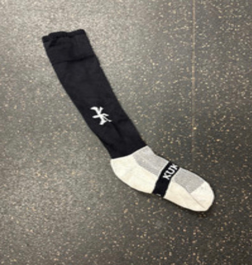 Vist Large View of Product Image Which is Used SOCCER SOCKS Soccer Socks Black LG
