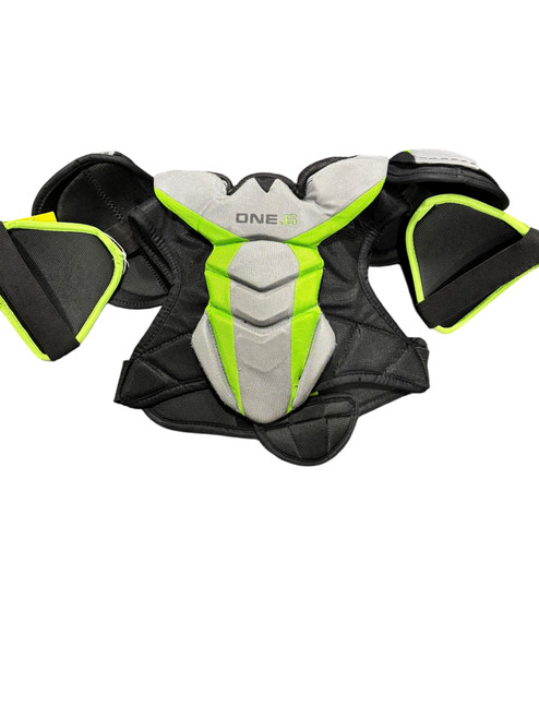 Vist Large View of Product Image Which is Used Bauer SUPREME ONE.6 Junior Shoulder Pads M/L