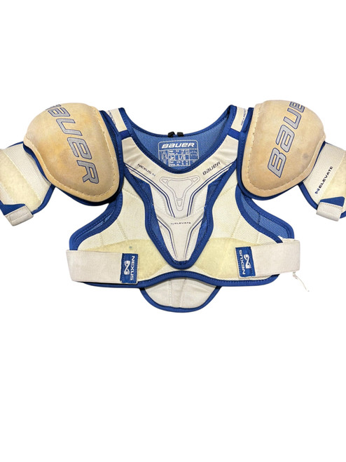 Vist Large View of Product Image Which is Used Bauer NEXUS ELEVATE Junior Shoulder Pads LG